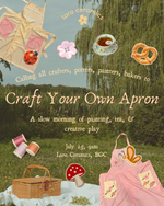 Load image into Gallery viewer, Craft Your Own Apron (Jul 25)
