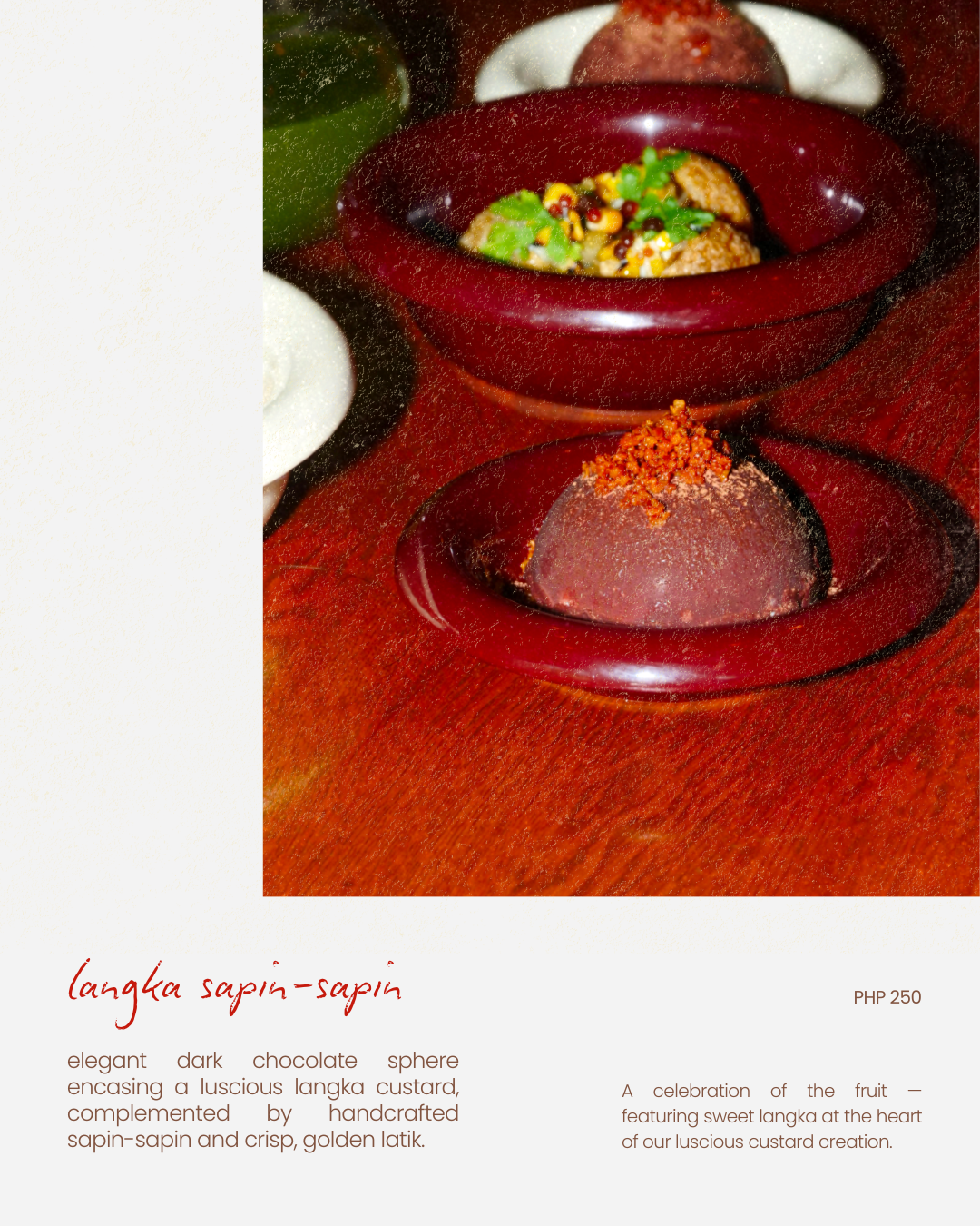 Nourish: A feast to nourish the hands and senses