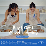 Load image into Gallery viewer, beginner&#39;s wheel-throwing class
