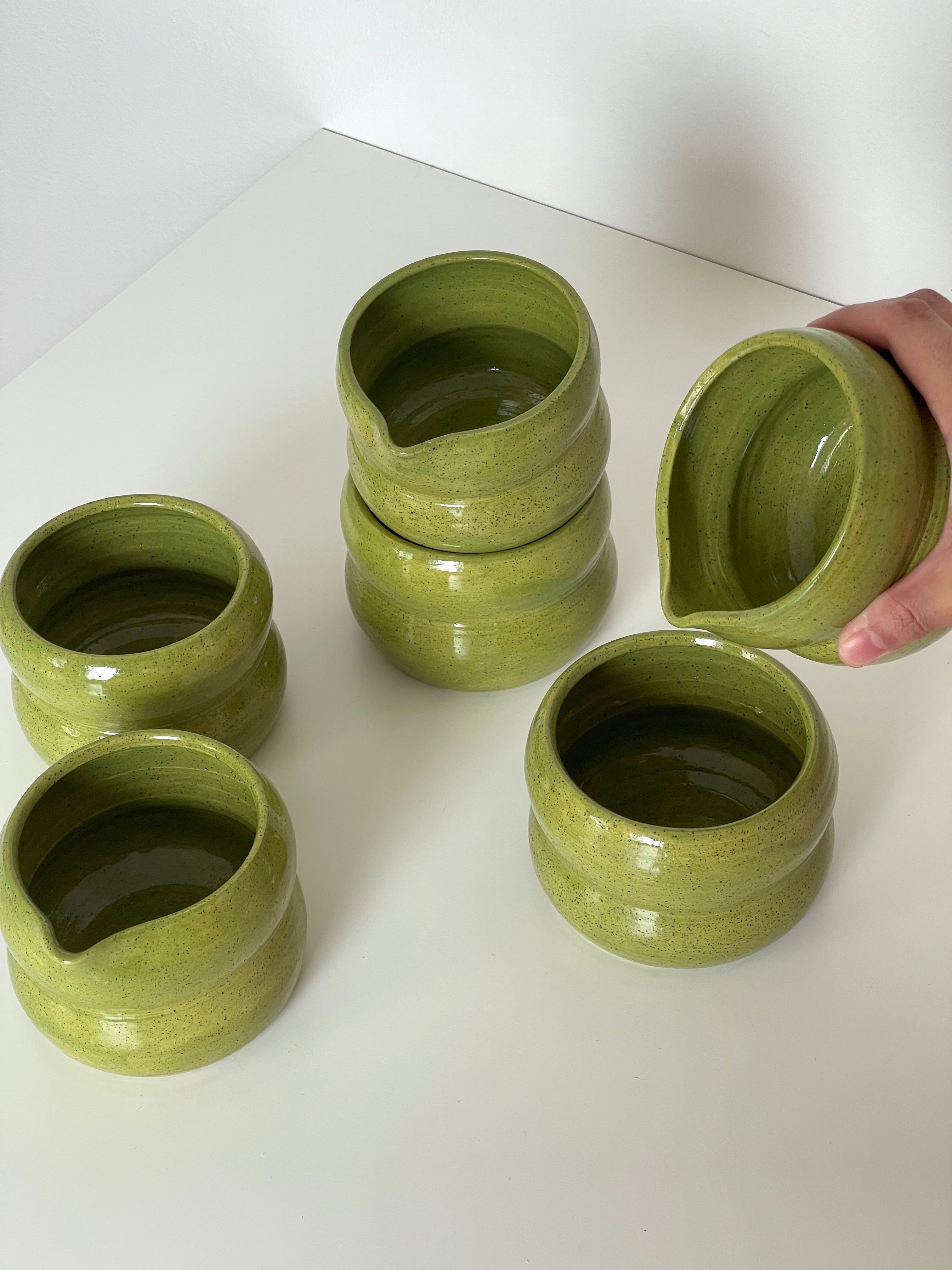 matcha pourer & cup set