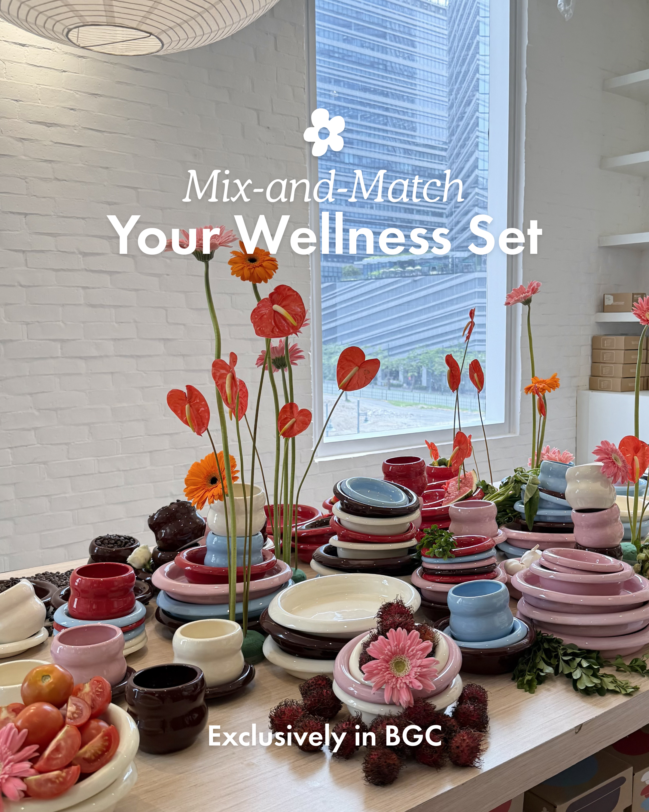 the wellness dinnerware set