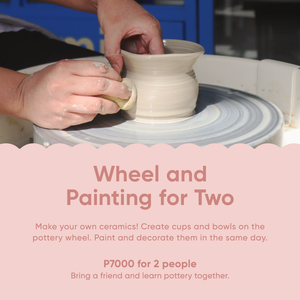 wheel and painting for two